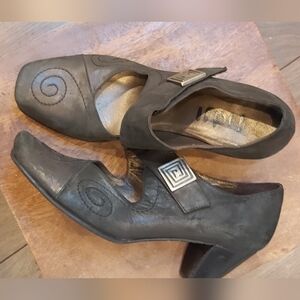 Fidji heeled Mary Janes shoes